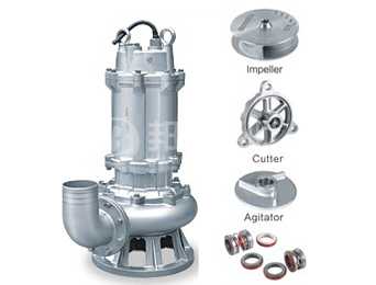 WQ不锈钢污水泵(法兰接口)