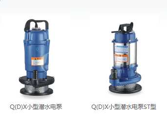 Q(D)X小型潜水电泵